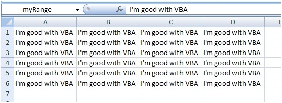 How to assign value to named range using Excel VBA range object