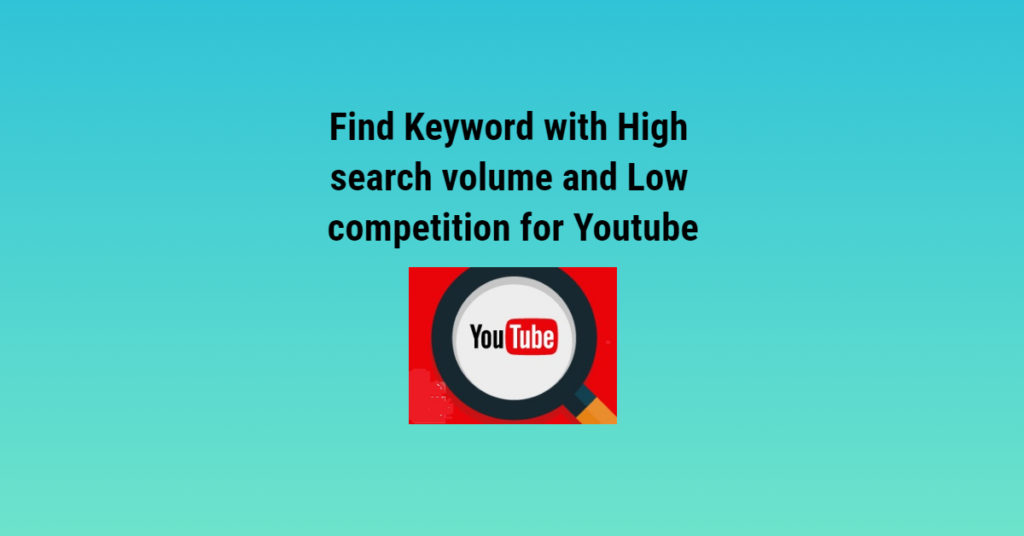 Find keywords for Youtube feature image