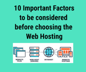 choose the best Web hosting services