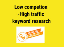 how to find low competition keywords free- Featured image