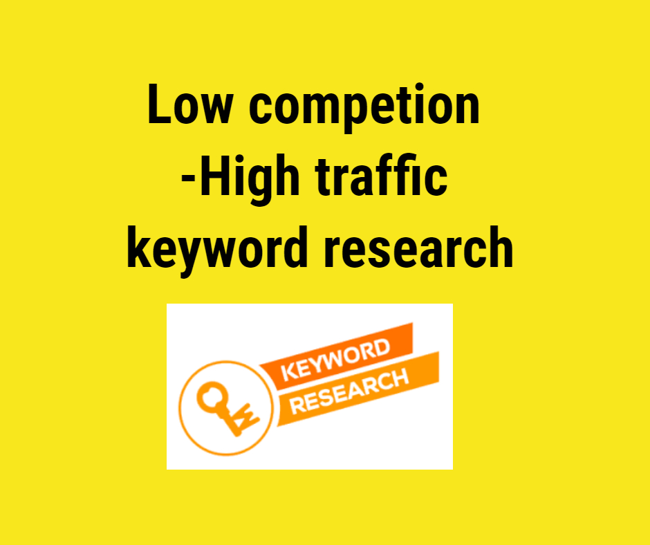 how to find low competition keywords free- Featured image