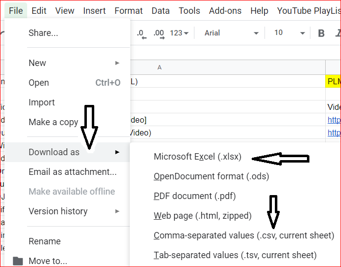 youtube import data from excel to excel