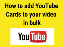 add youtube cards in bulk featured image